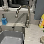 fixing a kitchen tap