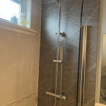waterfall shower installation