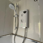 electric shower installation