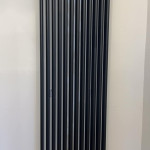 Black Vertical Radiator