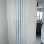 vertical radiator installtion