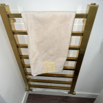 gold radiator installation